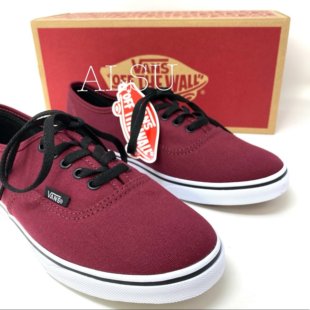 VANS Authentic Lo Pro Tawny Port Mono Canvas Women - Picture 9 of 10